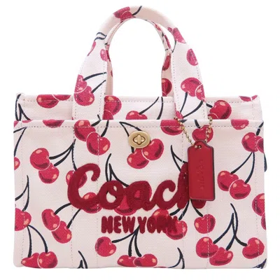 Pre-owned Coach Canvas Handbag Tote Bag () In Multi