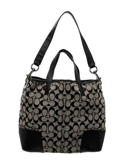 Pre-owned Coach Canvas Shoulder Bag