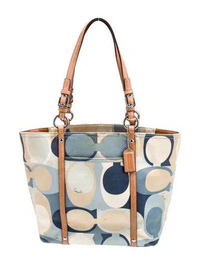 Pre-owned Coach Canvas Shoulder Bag