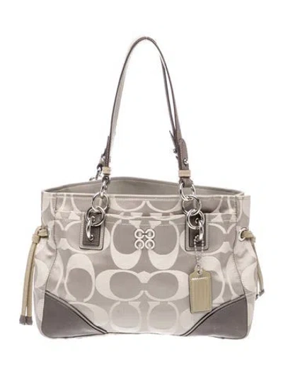 Pre-owned Coach Canvas Shoulder Bag