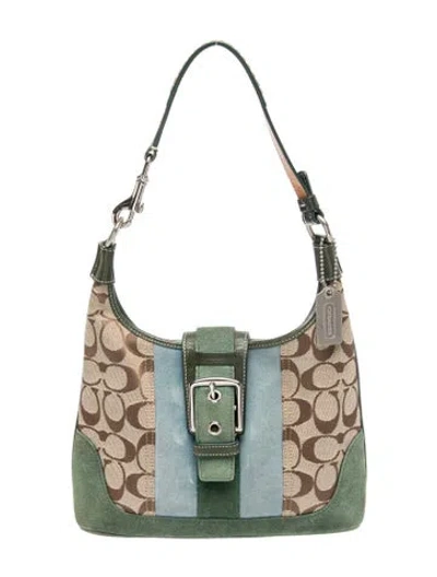 Pre-owned Coach Canvas Shoulder Bag