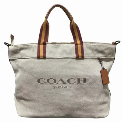 Pre-owned Coach Canvas Shoulder Bag Tote Bag ()