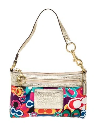 Pre-owned Coach Canvas Top Handle Bag