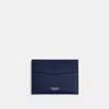 Coach Card Case In Blue
