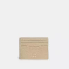 Coach Card Case In Ivory