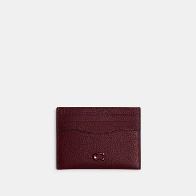 Coach Card Case In White