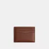 Coach Card Case In Redwood