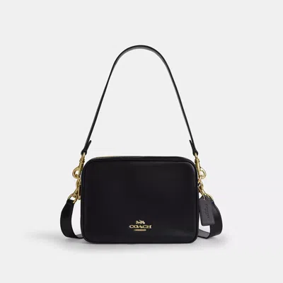 Coach Carey Crossbody Bag In Black