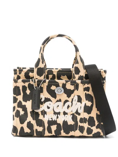 Coach Cargo 20 Tote Bag In Black