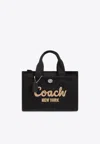 Coach Cargo 26 Canvas Tote Bag In Black