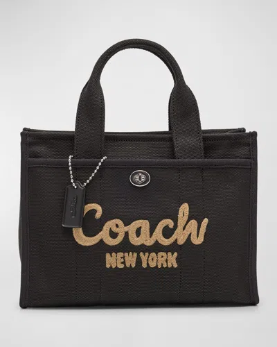 COACH CARGO 26 LOGO CANVAS TOTE BAG