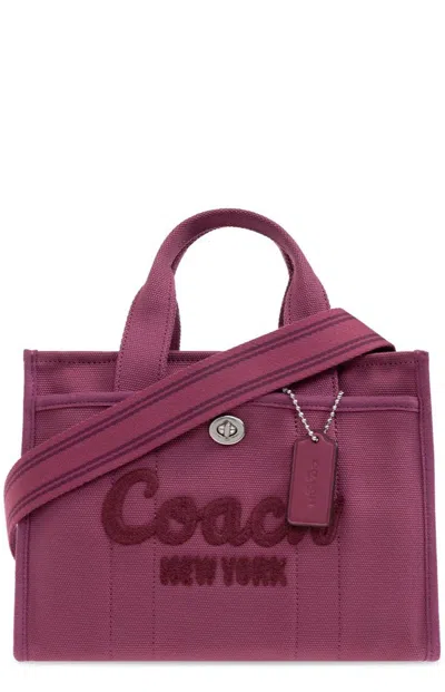 Coach Cargo 26 Tote Bag In Purple