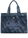 Coach Cargo 40 Batik-handtasche In Blau