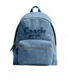 Coach Cargo Backpack In Blue