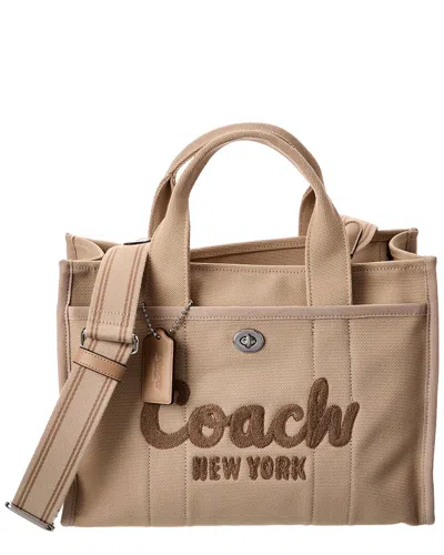 Coach Cargo Canvas Tote