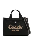 Coach Borsa Shopping Cargo 20 In Tela Nera Donna