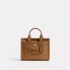 Coach Cargo Tote 20 In Brown