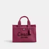 Coach Cargo Tote 26 In Pink