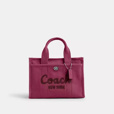 Coach Cargo Tote 26 In Pink