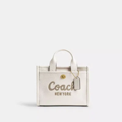 Coach Cargo Tote Bag 20 In White