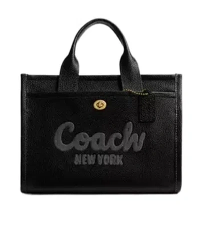 Coach Cargo Tote Bag In Black