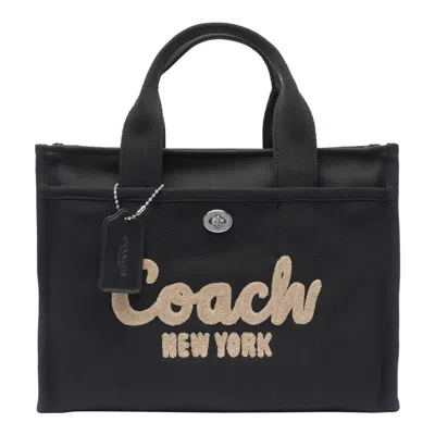 Coach Cargo Tote Bag In Black