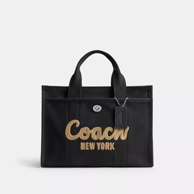 Coach Outlet Cargo Tote Bag In Black