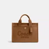 Coach Cargo Tote 20 In Brown