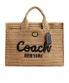 Coach Cargo Tote In Neutral