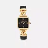 Coach Cass Watch, 22mm In Black
