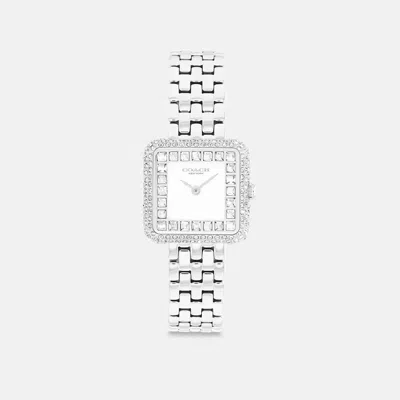 Coach Cass Watch, 24mm In Metallic