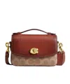 Coach Cassie Crossbody Bag 17 In Signature Canvas In Brown