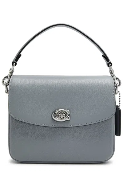 Coach Cassie 19 Leather Cross-body Bag In Gray