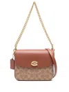 Coach Shoulder Bag In 褐色