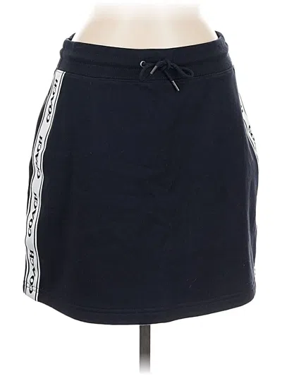 Pre-owned Coach Casual Skirt In Black