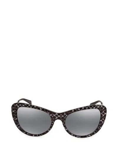 Coach Cat-eye Sunglasses In Black