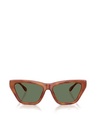 Coach Cdp33 Tortoiseshell-effect Cat-eye Sunglasses