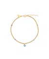 Coach Chain Anklet In Gold