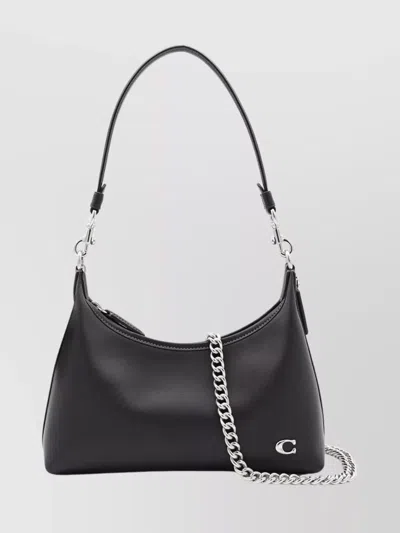 Coach Chain Detail Shoulder Bag With Detachable Strap
