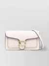 Coach Chain Leather Clutch With Adjustable Strap