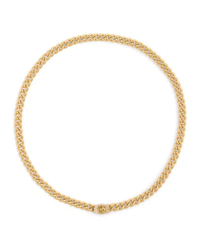 Coach Chain Necklace In Gold
