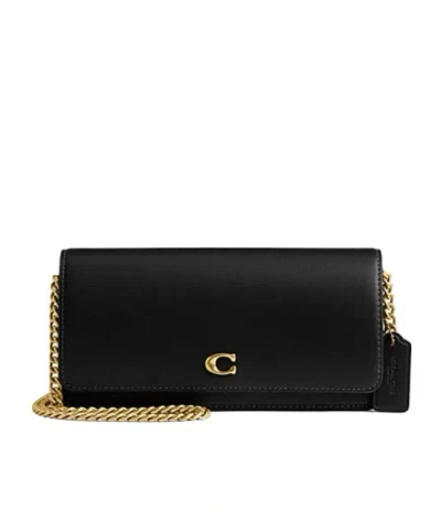 Coach Chain Shoulder Bag In Black