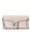 Coach Chain Shoulder Bag In Nude