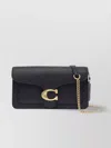 Coach Chain Strap Textured Shoulder Bag