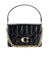 Coach Tabby Quilted Glazed Leather Shoulder Bag