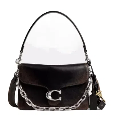 Coach Chain Tabby Shoulder Bag In Loved Leather