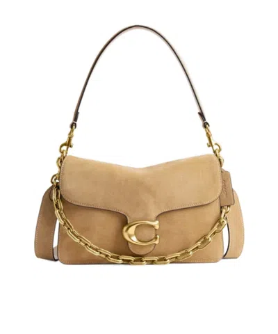 Coach Chain Tabby Shoulder Bag In Nude