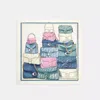 Coach Tabby Silk Scarf In Chalk Multi