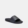 Coach Udele Sport Slide In Charcoal/black