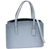 Coach Charlie Calf 2way Bag In Blue